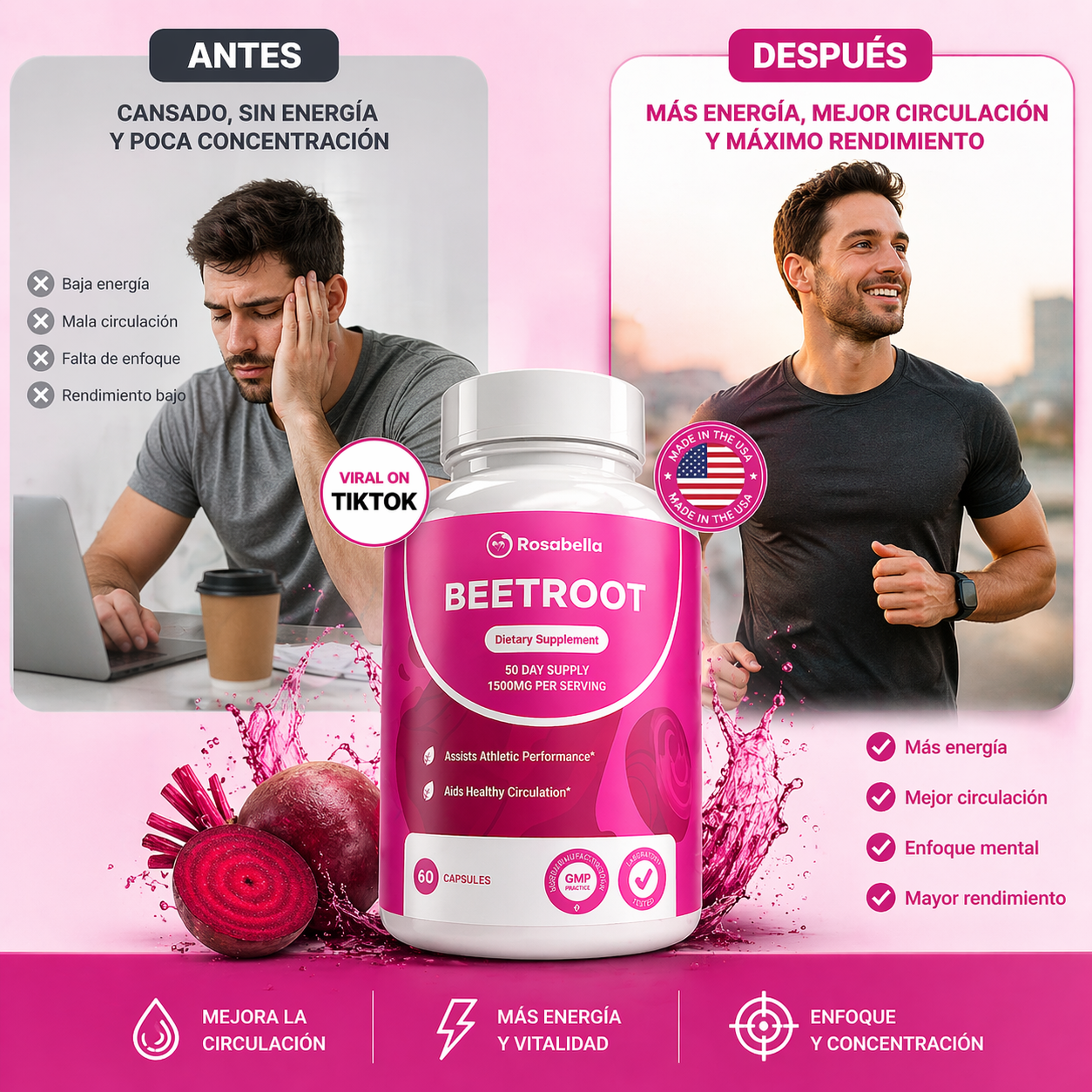 Suplemento Natural para Recuperar tu Energía