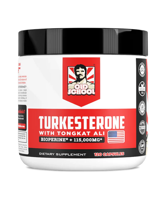 Turkesterone + Tongkat Ali en una sola cápsula para el hombre que quiere rendir al máximo