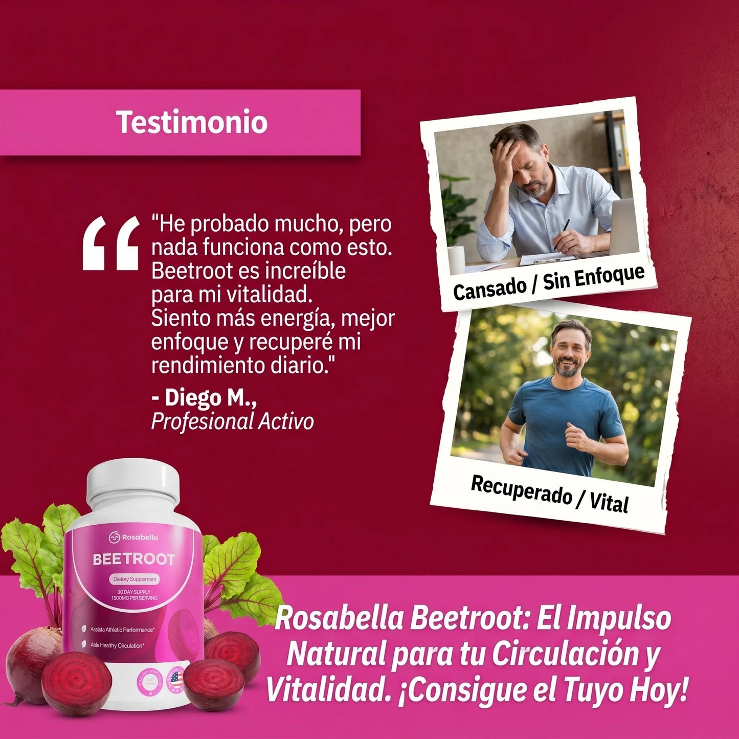 Suplemento Natural para Recuperar tu Energía