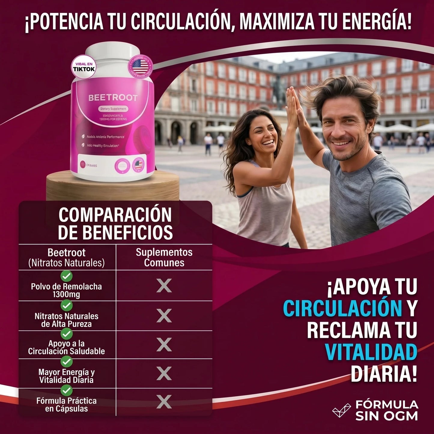 Suplemento Natural para Recuperar tu Energía